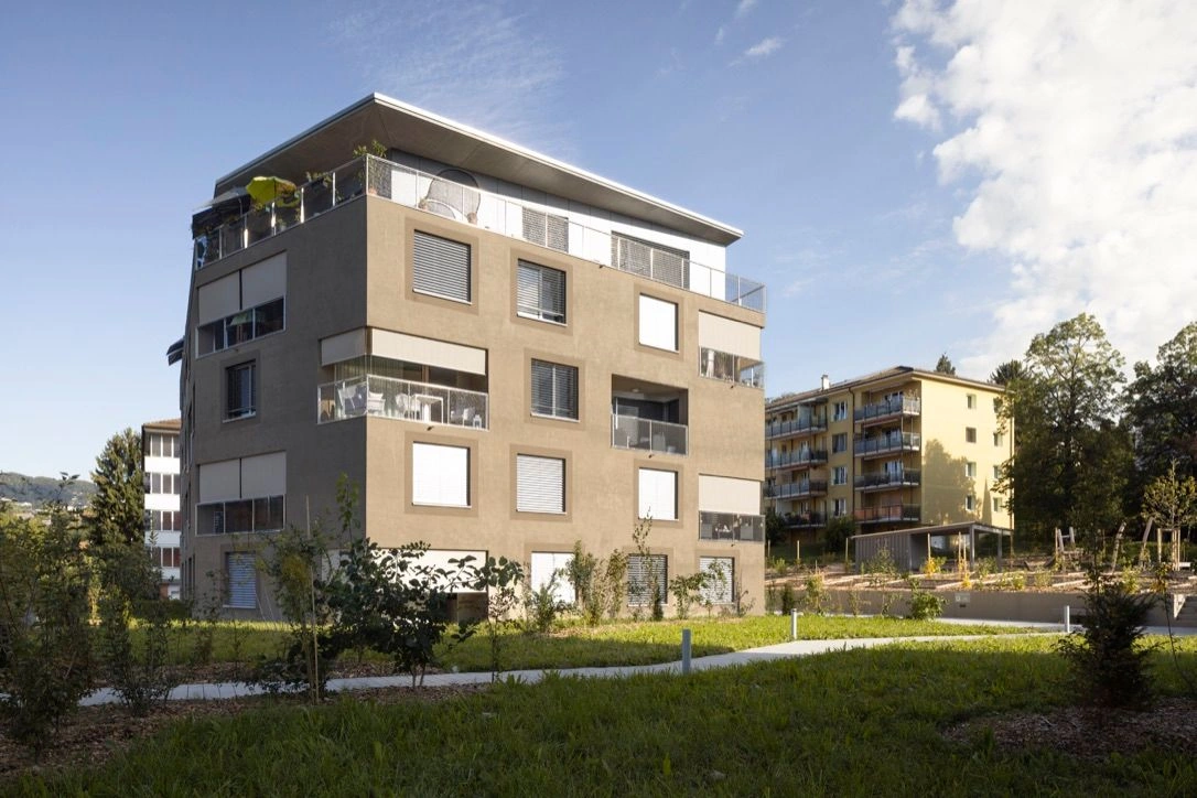 Immeuble résidentiel contemporain