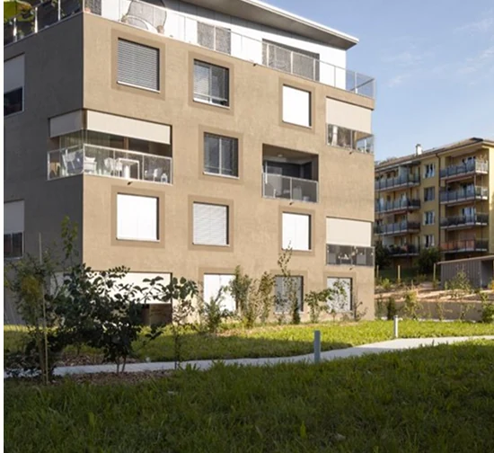 Immeuble résidentiel contemporain